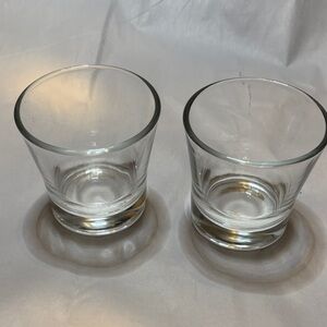 Clear Glass Tumbler Set